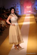 Anjana Sukhani walk the ramp for Nivedita Saboo Show at ABIL Pune Fashion Weekon 14th April 2012 (3).jpg